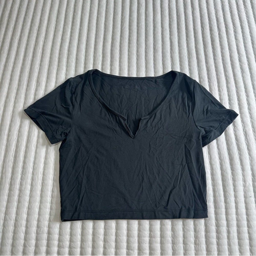 Alphalete Cropped Short Sleeve Tee